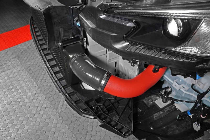 Subaru WRX Front Mount Intercooler - Perrin Performance - Red Tubes & Black Core - `22-`25